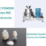 Turbo mill for Bentonite