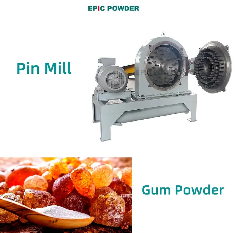 Gum Arabic Grinding Machine