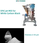 Jet mill for white carbon black