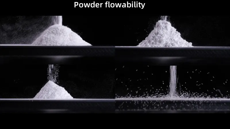 Powder flowability 1
