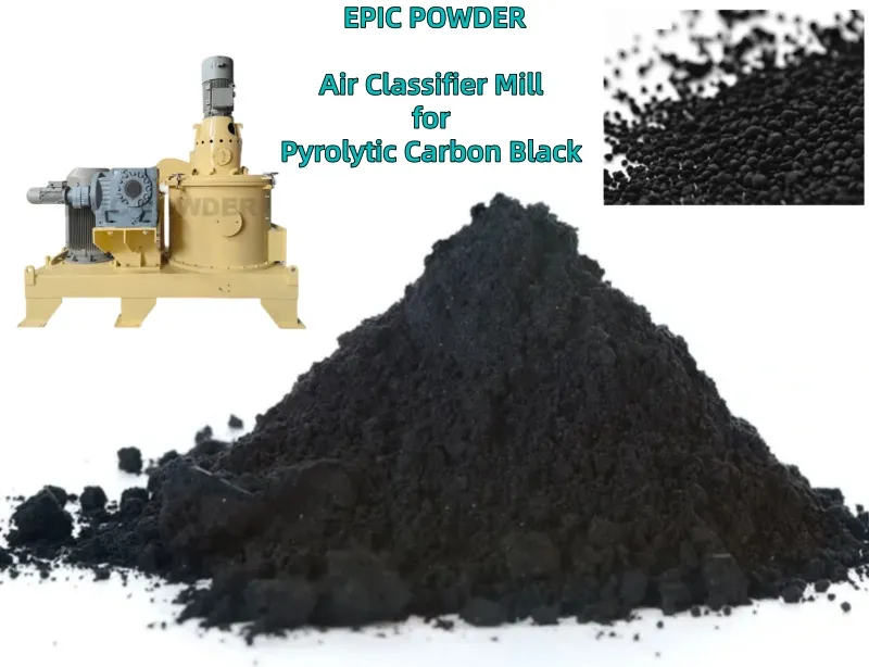 air classifier mill for pyrolytic carbon black